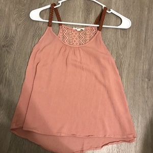 Pink cami blouse